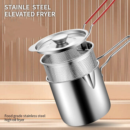 🍟🍳Exclusive offer for our fans! Limited-time low price!🎁Household stainless steel fryer