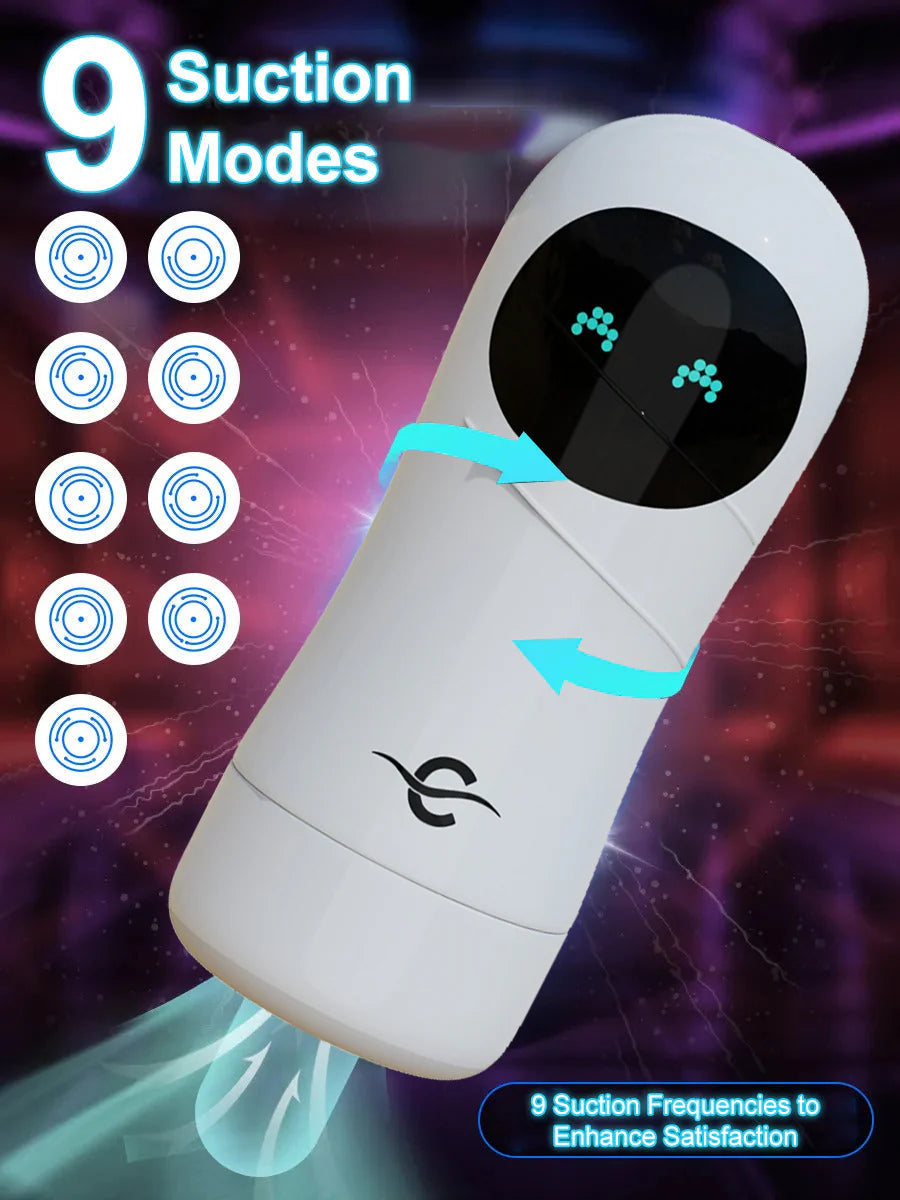 ✨a【Discreet Delivery】-Smart Suction & Stroke Device – Fully Automated for Effortless Enjoyment